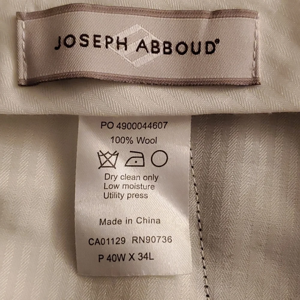 Joseph Abboud Gray men's dress pants